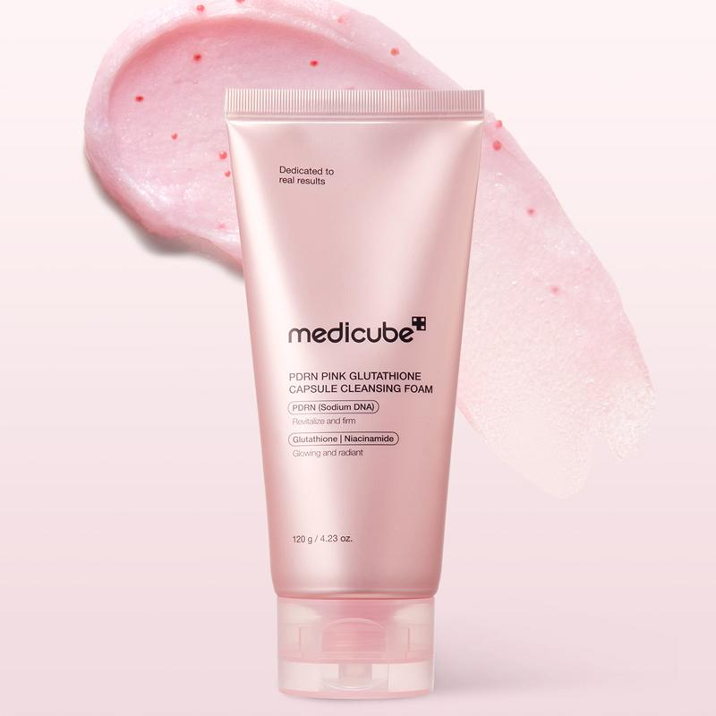 Medicube - PDRN Pink Glutathione Capsule Cleansing Foam