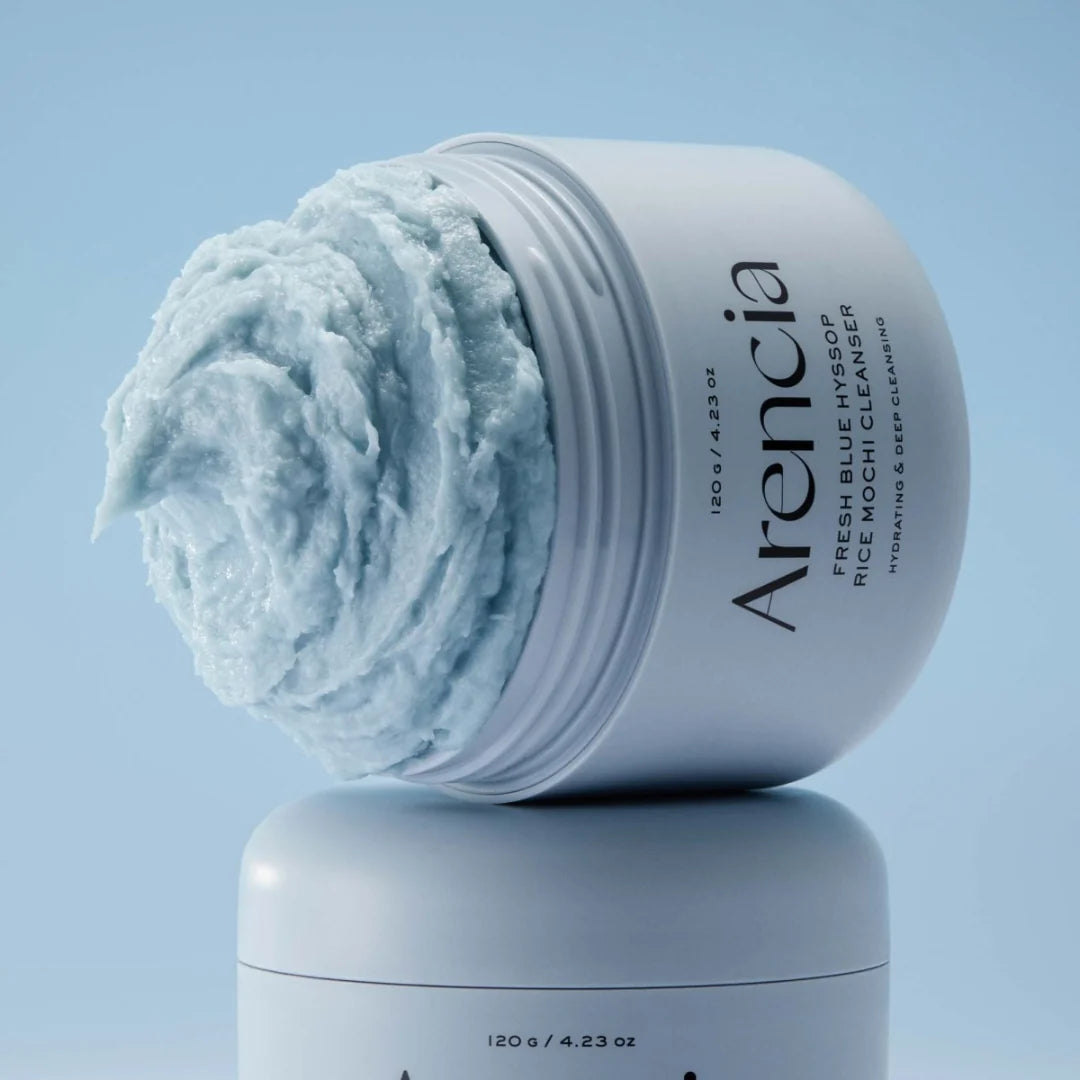 Arencia - Fresh Blue Hydro Rice Mochi Cleanser Mattifying And Deep Cleansing
