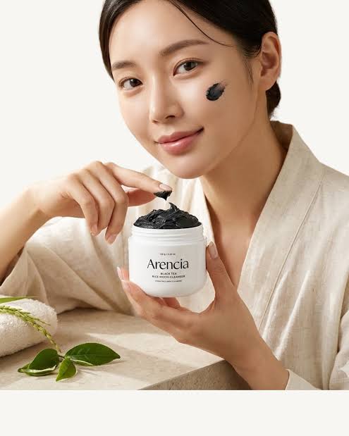 Arencia - Black Tea Rice Mochi Cleanser