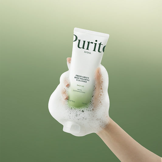 Purito - From Green Deep Foaming Cleanser
