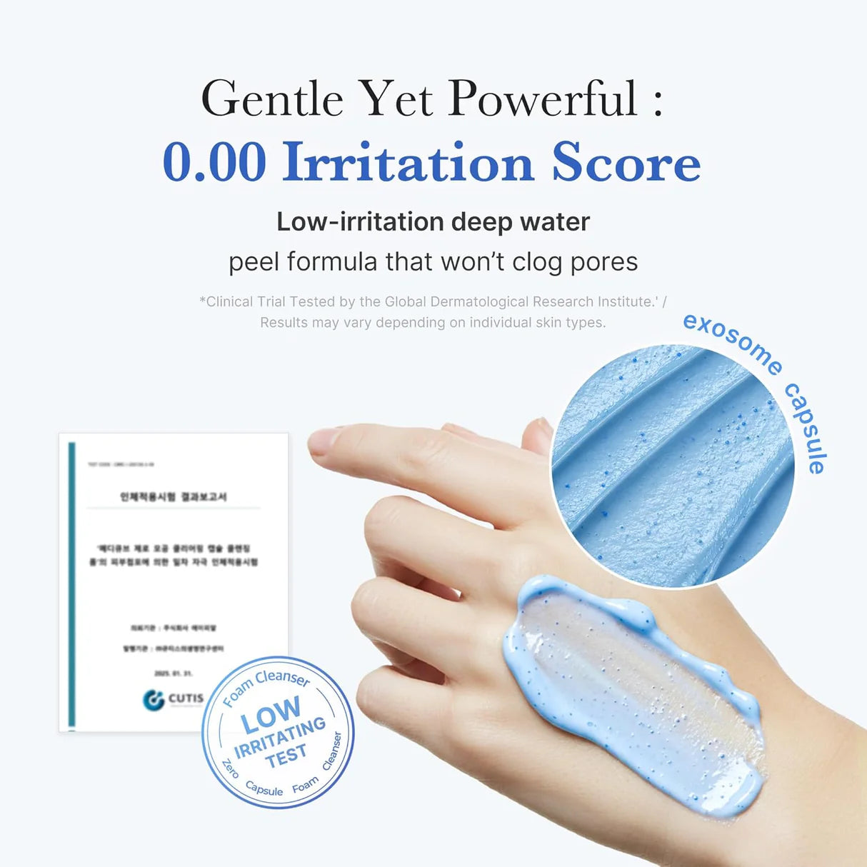 Medicube - Zero Pore Sa Clear Capsule Cleansing Foam