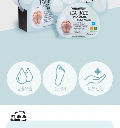 Esfolio - Tea Tree Moisture Foot Mask