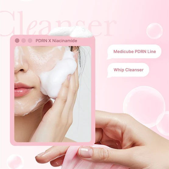 Medicube - PRDN Pink Niacinamide Whip Cleanser