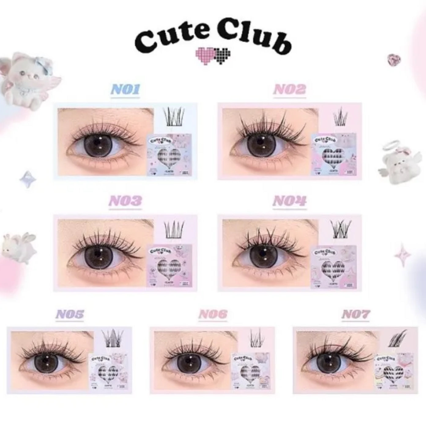 Flortte - Cute Club Lashes