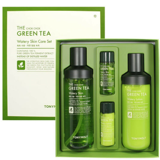 TONYMOLY - The Chok Chok Green Tea Watery Skin Care Set