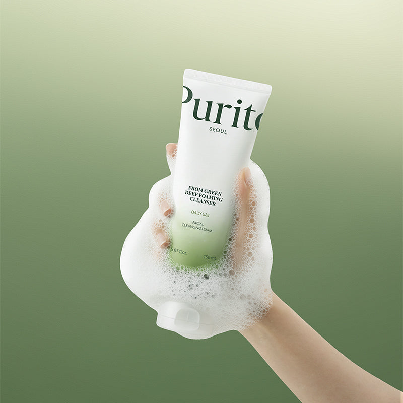 Purito - From Green Deep Foaming Cleanser