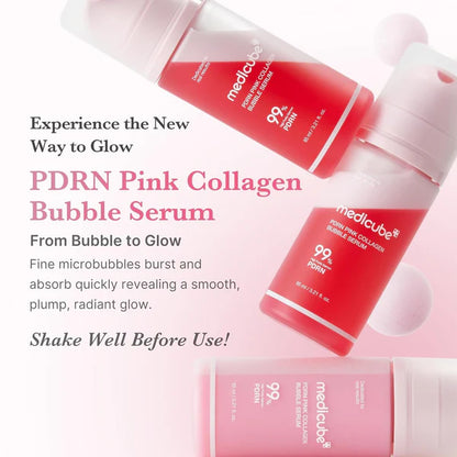 Medicube - PDRN Pink Collagen Bubble Serum