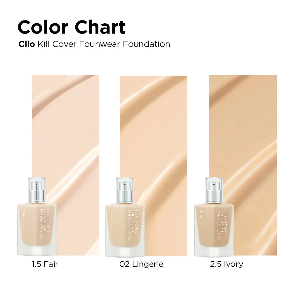 Clio - Kill Cover Founwear Foundation