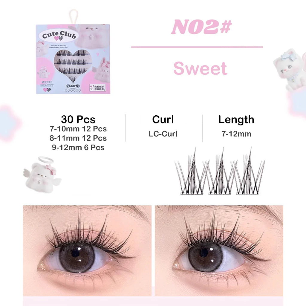 Flortte - Cute Club Lashes