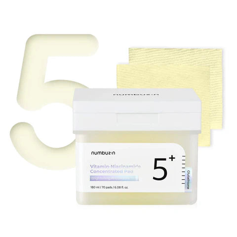 Numbuzin - 5+ Vitamin Niacinamide Concentrated Pad