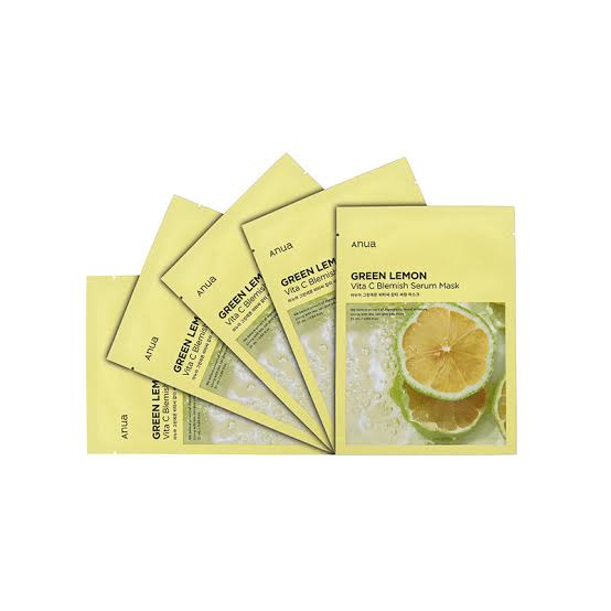 Anua - Green Lemon Vita C Blemish Serum Mask