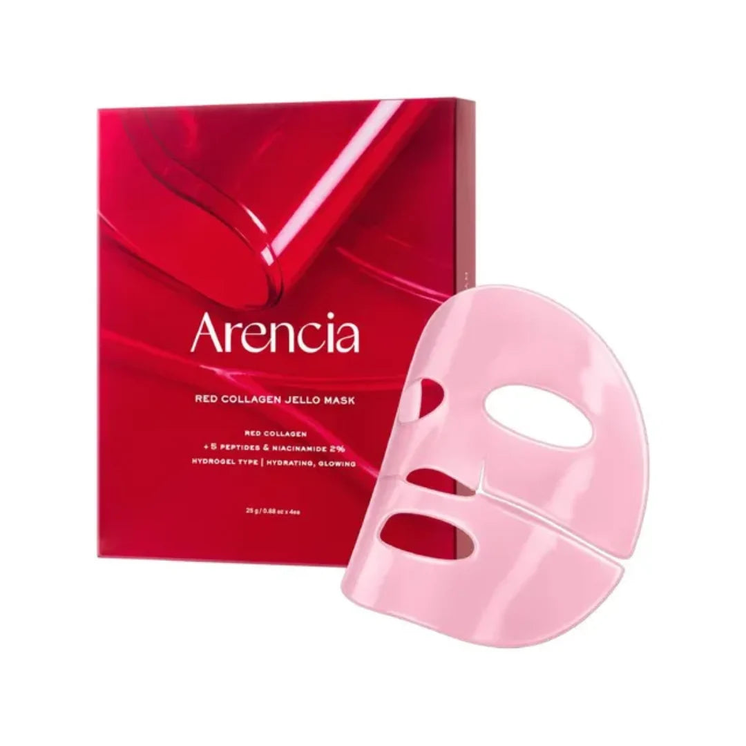 ARENCIA - Hydrating And Glowing Red Collagen Jello Mask