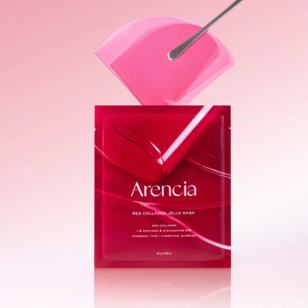 ARENCIA - Hydrating And Glowing Red Collagen Jello Mask