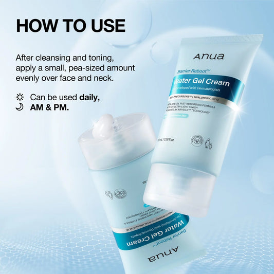 Anua - Barrier Reboot Water Gel Cream
