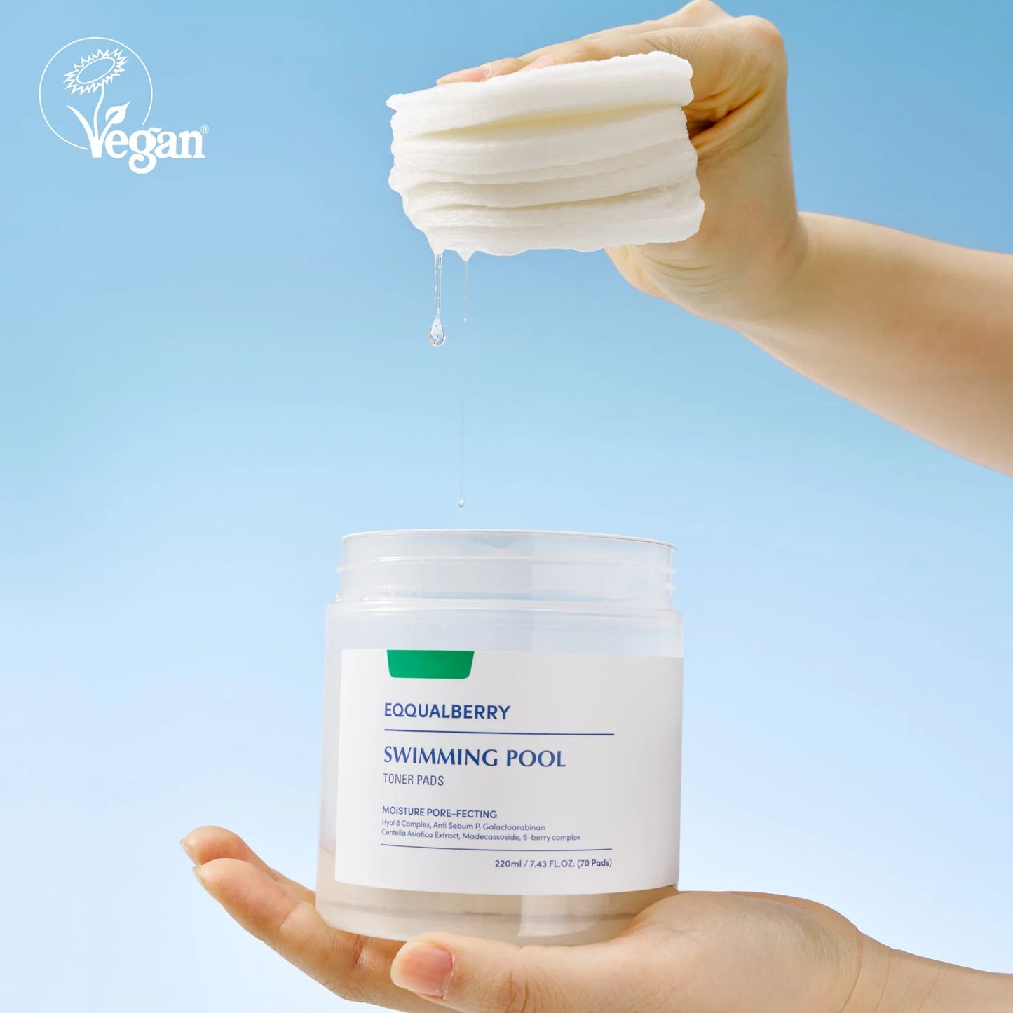 EQQUALBERRY - Swimming Pool Toner Pads