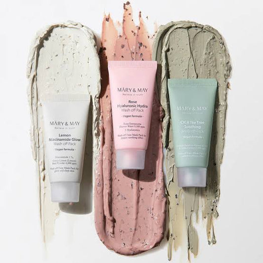 Mary & May - Mini Gift Set Vegan Wash Off Mask
