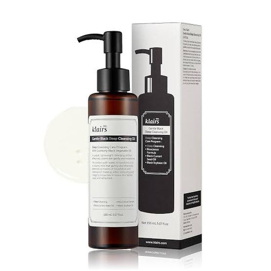 Dear Klairs - Gentle Black Deep Cleansing Oil