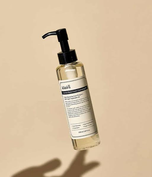 Dear Klairs - Gentle Black Deep Cleansing Oil