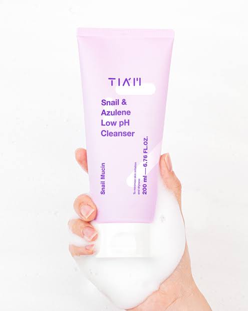 TIAM - Snail & Azulene Low PH Cleanser